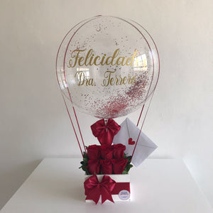 Hot Air Balloon Roses Box